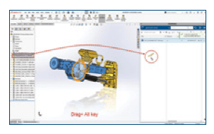 6SOLIDWORKS2023从 FeatureManager® 树拖放到 3DEXPERIENCE 平台.png