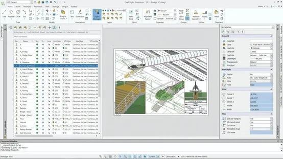 SOLIDWORKS 2024图层控制板