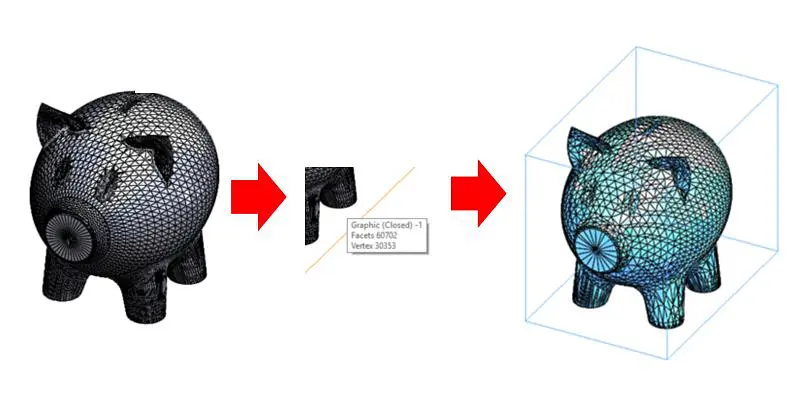 SolidWorks2020使用抽取网格工具.png