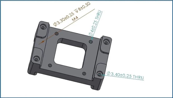 SOLIDWORKS 2024 MBD悬空的尺寸问题