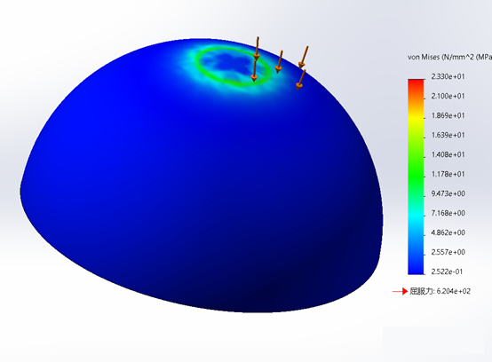 solidworks simulation静力有限元分析-虚拟壁6.png