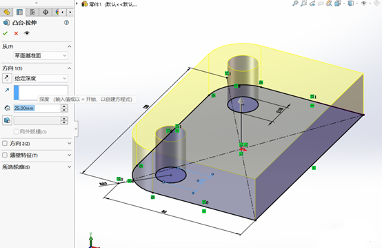 SOLIDWORKS选择特征