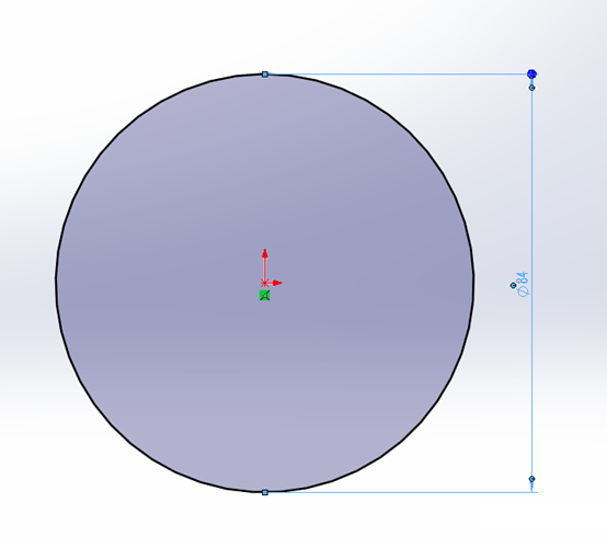 solidworks绘制齿顶圆的圆形   