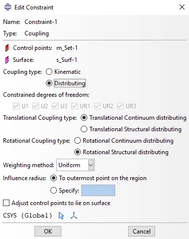 Abaqus 2024版本旋转耦合