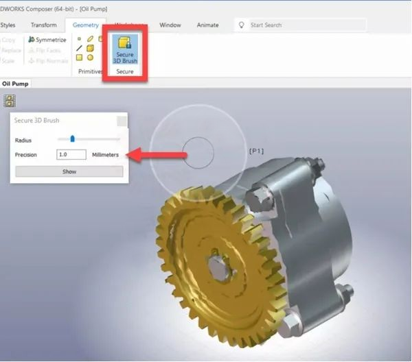 SOLIDWORKS Composer的准确性