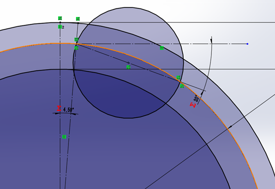 solidworks方程式绘制圆形图